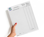 Товарные чеки А4